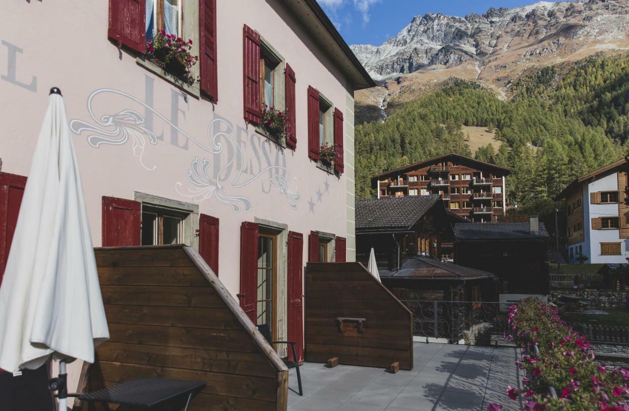 Hotel Le Besso - Swiss Romantic Lodge Циналь Экстерьер фото